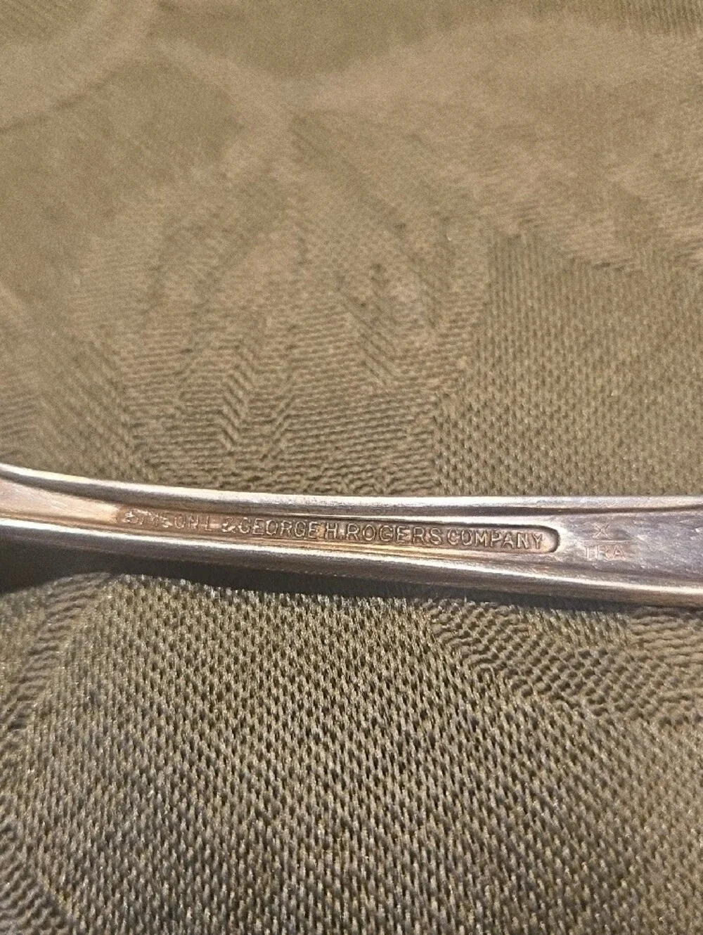 Set of 5 Classic Silver-Tone Teaspoons